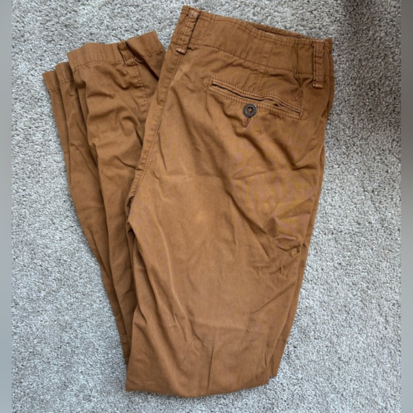 American Eagle Outfitters Slim Straight Khaki Pant - Picture 3 of 12